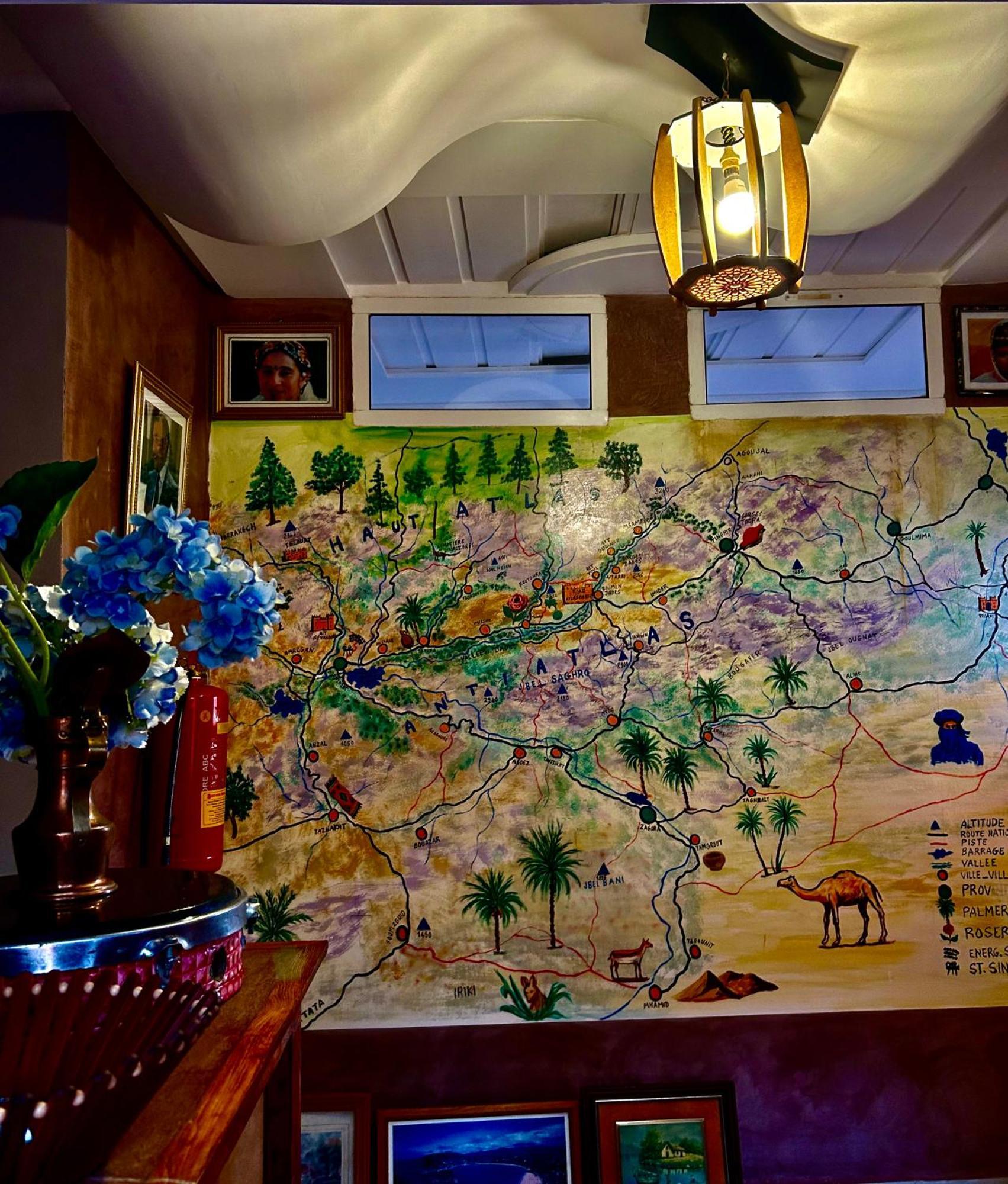Hotel Riad Atlas Dades Boumalne Dades ภายนอก รูปภาพ
